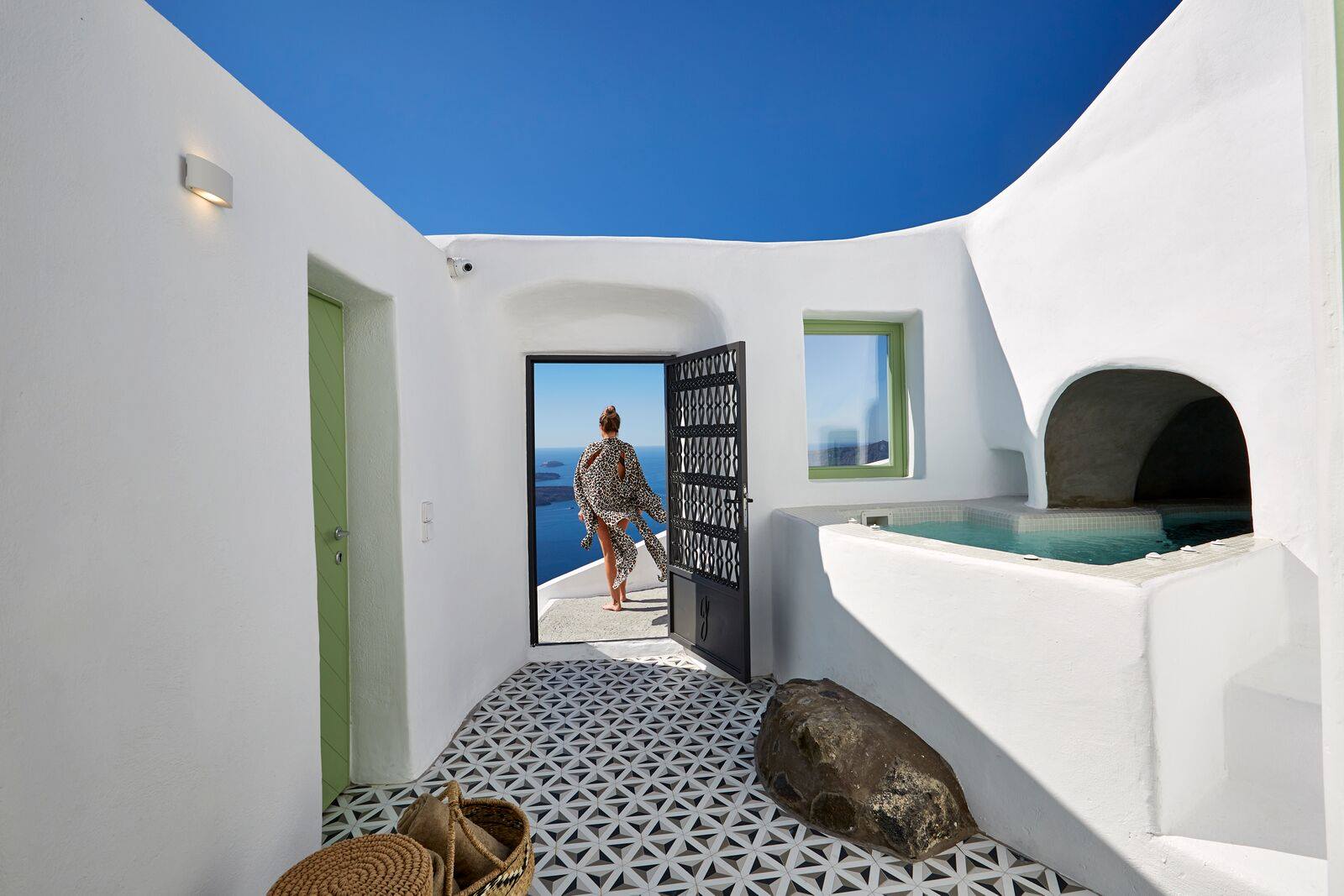 Villa in Santorini island